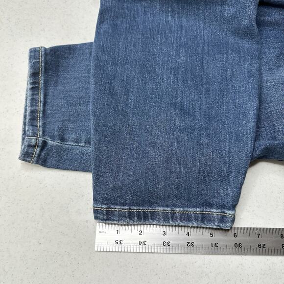 Judy Blue Jeans Womens 22W Skinny High Rise Blue Stretch Denim Button Fly - Picture 12 of 13